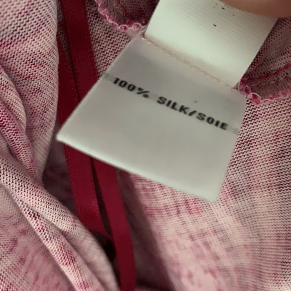 SOLD 100% silk Diane Von Furstenberg pink dress size 6 - Picture 5 of 6